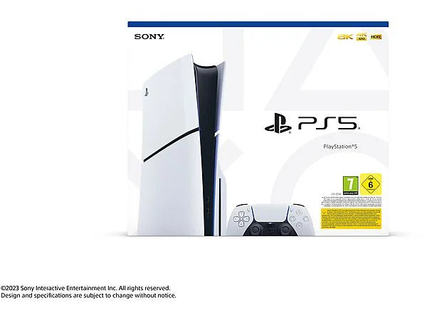 Playstation consola Ps5 slim Chasis D "modelo 2023" NUEVA sin uso , con lector de disco BLU-RAY. 3 AÑOS GARANTÍA.