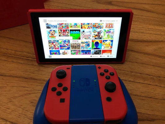 Nintendo switch color red con Juegos HACK XS-OS 128GB