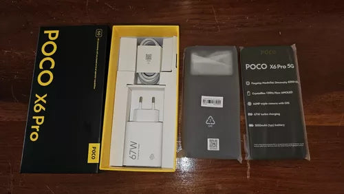 Xiaomi POCO X6 PRO 5G CON 12GB rom/512GB ram - USADO -