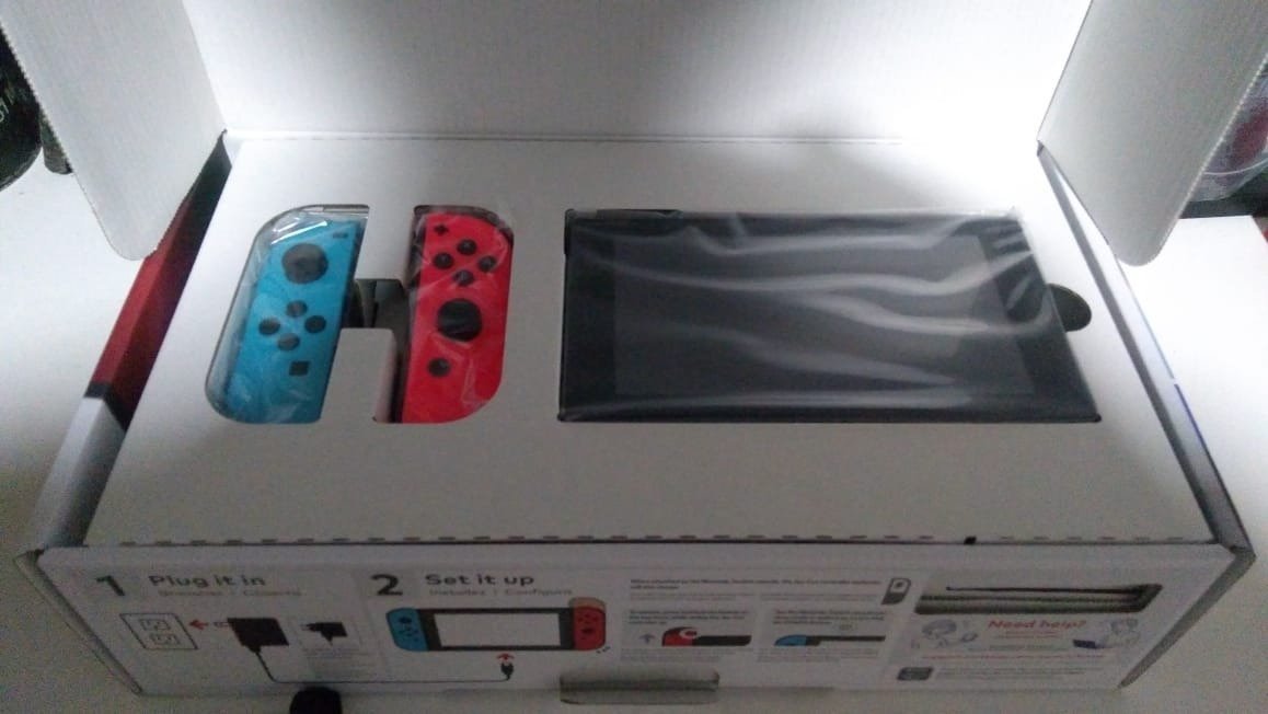 Nintendo consola switch Hackeable Serial XAJ7002XXXXXXX